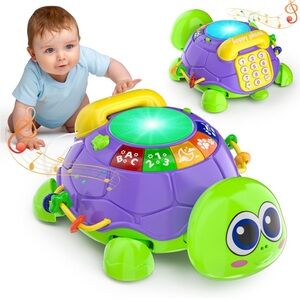 Musical Turtle Crawling Infant Baby Toy
